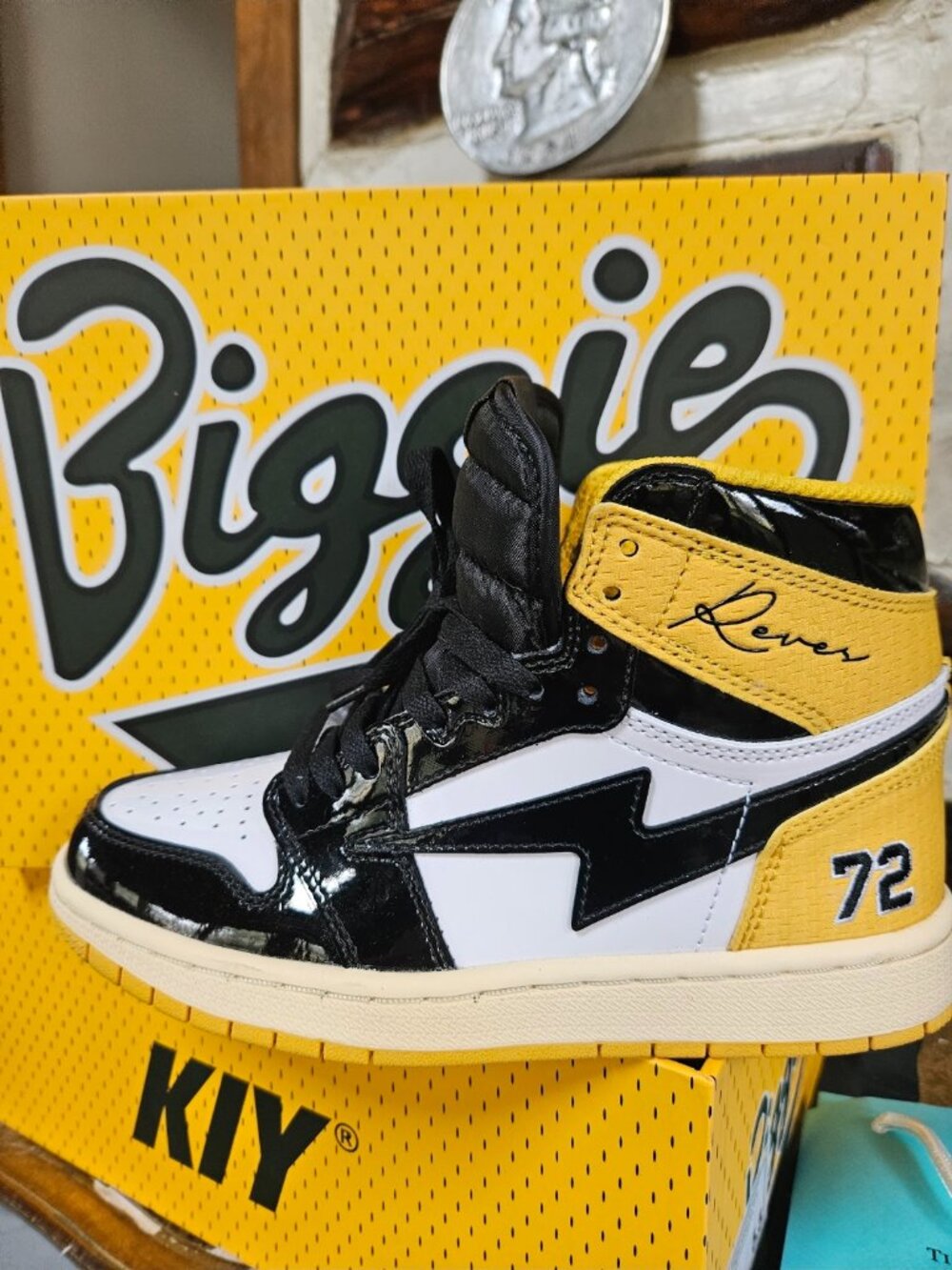 High top sneakers Kool KIY Reves Paris Biggie Notorious BIG 5.5’ Hi